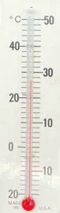 School lab glass thermometer SCH-6 — mercury-free, classroom-safe