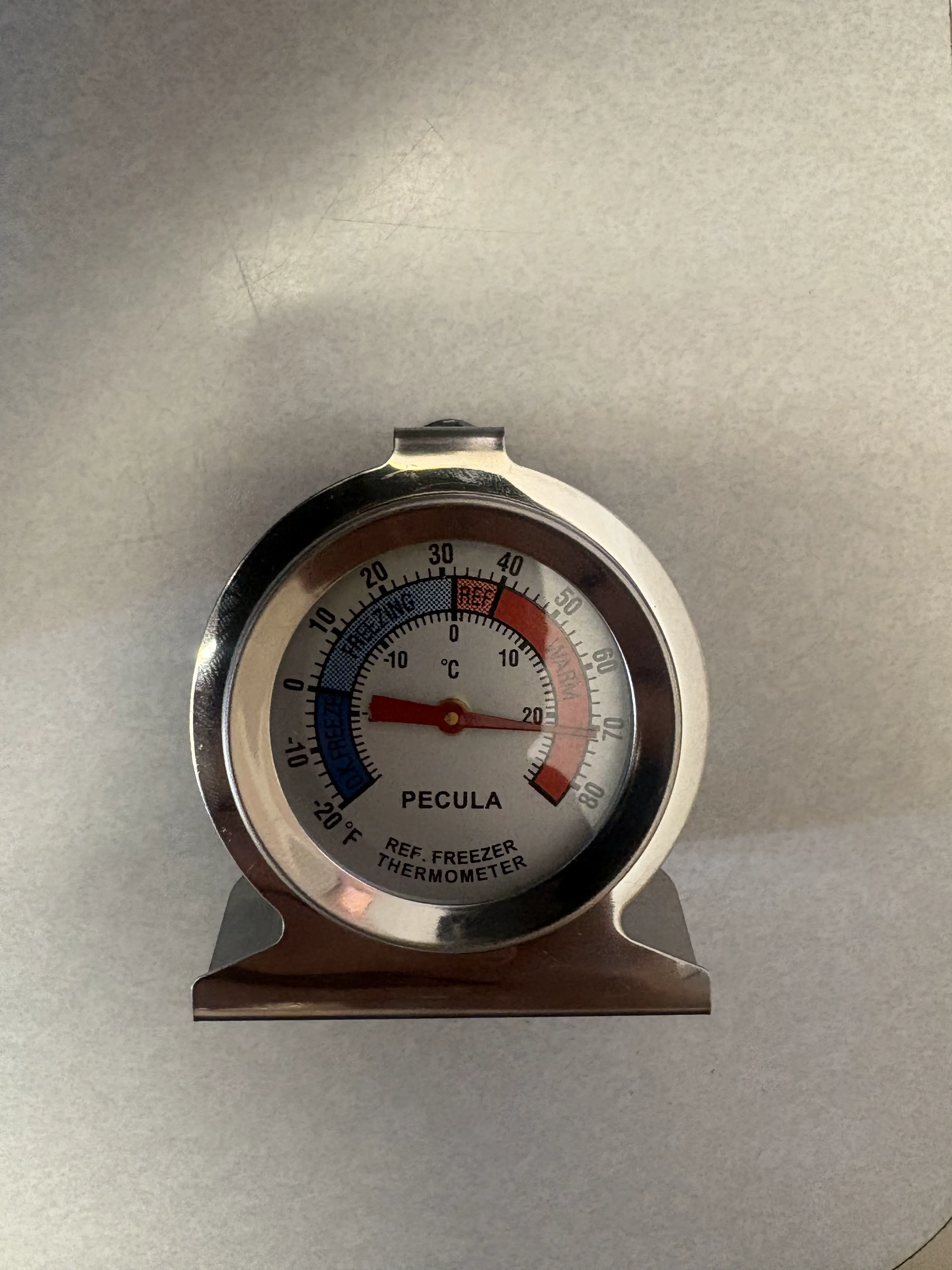 Refrigerator thermometer REF-1 — mercury-free, cold-chain monitoring