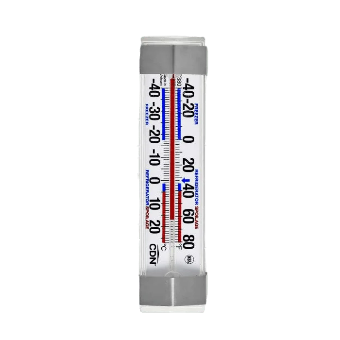 Fridge and freezer dual-range glass thermometer REF-3 — Echo Therm