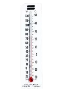 School lab glass thermometer SCH-1 — mercury-free, classroom-safe